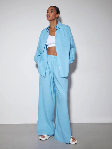 Loose Shirt and Pants Suit - MVRX