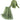Green Sweater Skirt Two-piece Knitted - MVRX