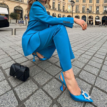 Casual Blazer and Pants Suit - MVRX