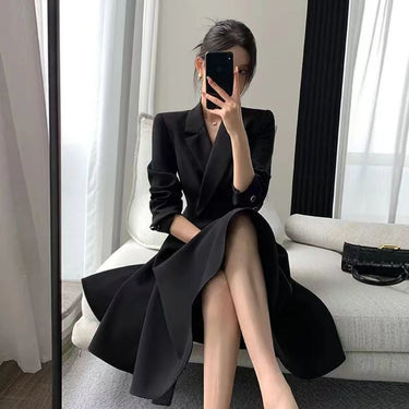 French Style Black Skirt - MVRX