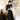Women's Half Turtleneck Single Breasted Wool Coat Skirt Set - MVRX