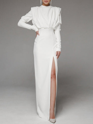 Turtleneck Pullover Dress - MVRX