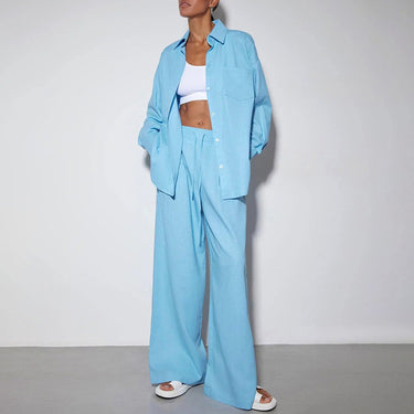 Loose Shirt and Pants Suit - MVRX