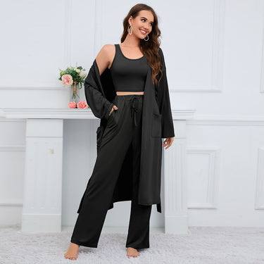 Camisole Coat Wide Leg Pants Suit - MVRX