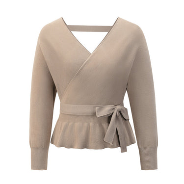 Sexy V-Neck Knitted Top - MVRX