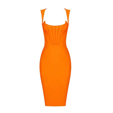 Sleeveless Bandage Dress - MVRX