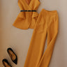 Two-piece thin wide-leg trousers - MVRX
