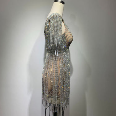 Tassel Diamond Dress - MVRX