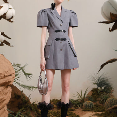 Puff Sleeve Dress - MVRX