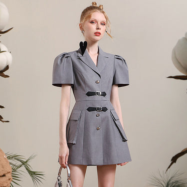 Puff Sleeve Dress - MVRX