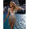 Tassel Diamond Dress - MVRX