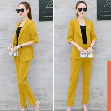 Suit set female two-piece suit - MVRX