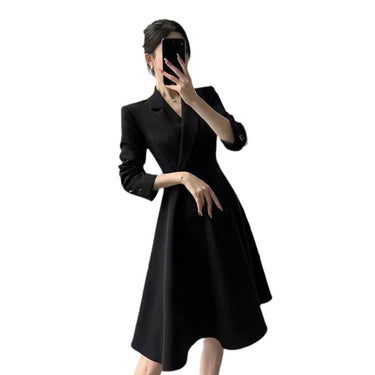 French Style Black Skirt - MVRX
