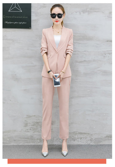Suit set female two-piece suit - MVRX