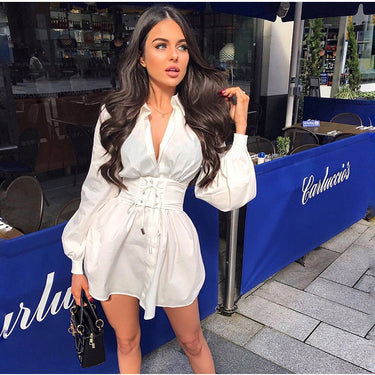 Vintage Sexy Skinny Pleated Dress - MVRX