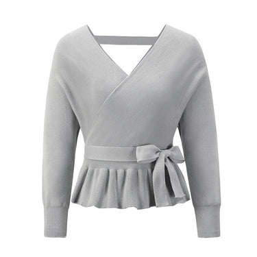 Sexy V-Neck Knitted Top - MVRX