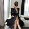 French Style Black Skirt - MVRX