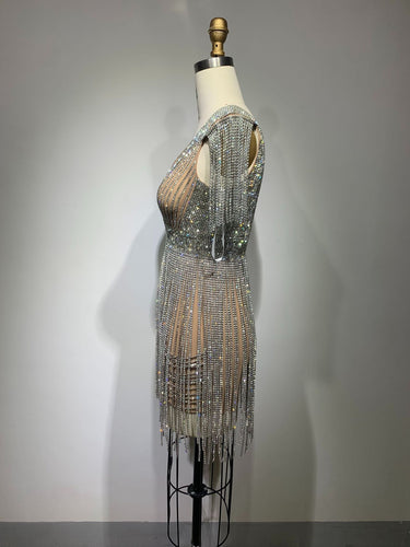 Tassel Diamond Dress - MVRX