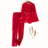 Women's Satin Suit Waist Casual Jacket - MVRX