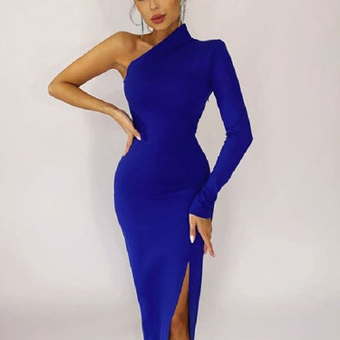 High Slit Party Sheath Dress - MVRX