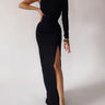 High Slit Party Sheath Dress - MVRX