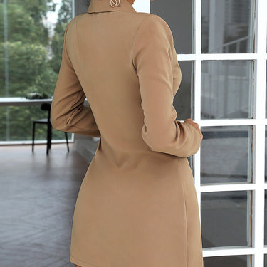 Pleated Coat Dress - MVRX
