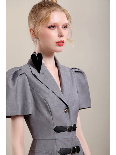 Puff Sleeve Dress - MVRX