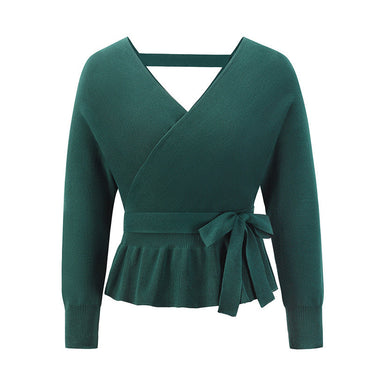 Sexy V-Neck Knitted Top - MVRX