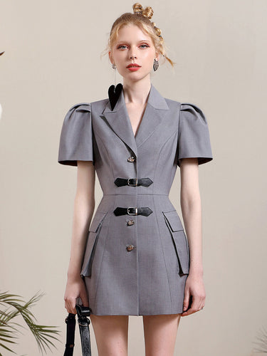 Puff Sleeve Dress - MVRX