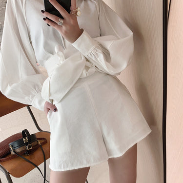 Crisp White Casual Suit - MVRX