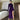 Turtleneck Pleated Slit Dress - MVRX