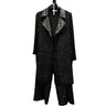 Women's Mid Length Vest Wide Leg Pants Set - MVRX