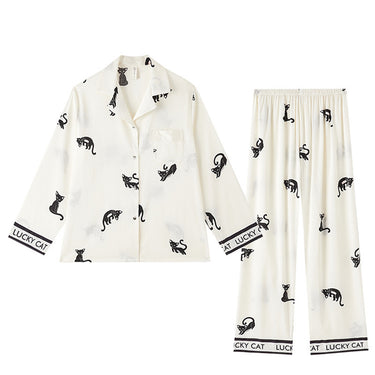 Ice Silk Pajamas Homewear Suit - MVRX