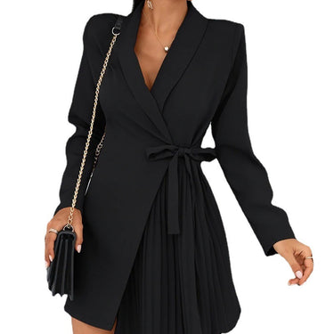 Pleated Coat Dress - MVRX