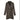 Lapel Silk Satin Short Dress - MVRX