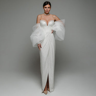 Puff Sleeve Tube Dress - MVRX