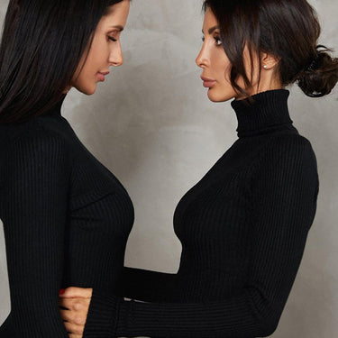 Long-sleeved Slim Thread Temperament Long Dresses - MVRX