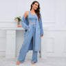 Camisole Coat Wide Leg Pants Suit - MVRX