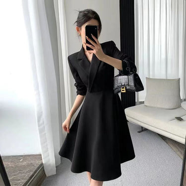 French Style Black Skirt - MVRX
