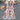 French Royal Style Deep V-neck Long Sleeve Printed Dress - MVRX