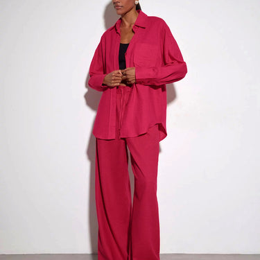 Loose Shirt and Pants Suit - MVRX
