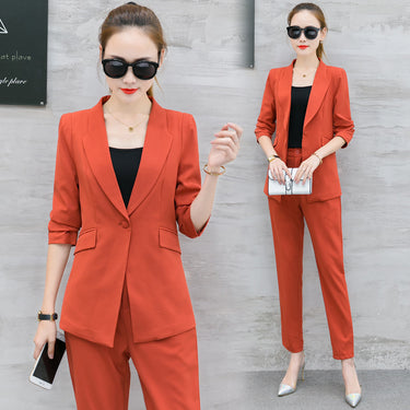 Suit set female two-piece suit - MVRX
