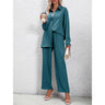 Loose Shirt High Waist Pants Two-piece Set - MVRX