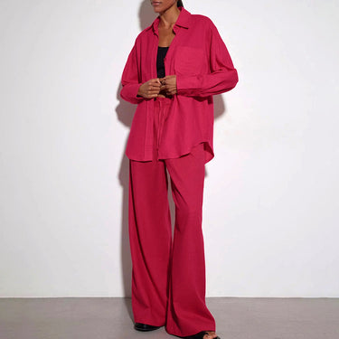 Loose Shirt and Pants Suit - MVRX