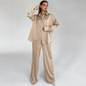 Loose Lapels Draping Suit - MVRX