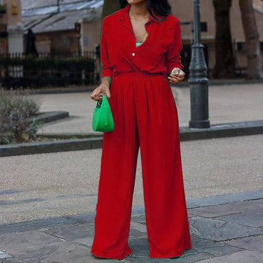 Cardigan Trousers Two-piece Suit - MVRX