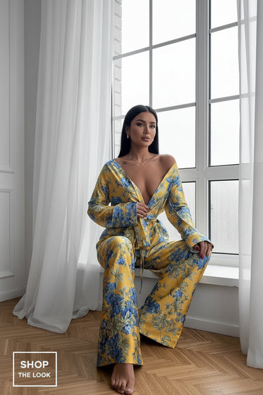 Golden Hour Satin Ensemble - MVRX