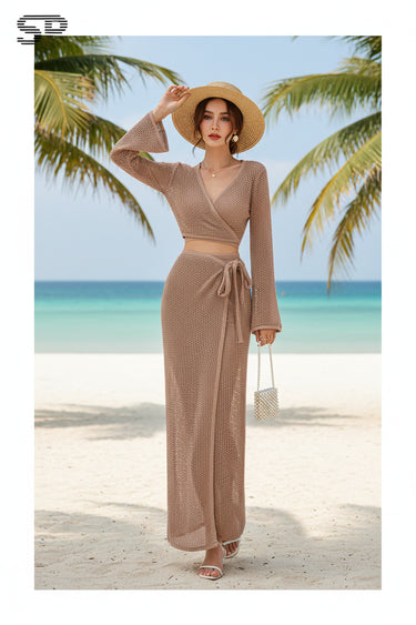 Riviera Split Skirt Beach Set - MVRX