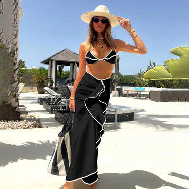 Noir & Pearl Trio Swimwear - MVRX