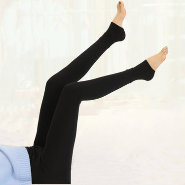 Fleece Leggings Thick High Stretch Woman Pants - MVRX